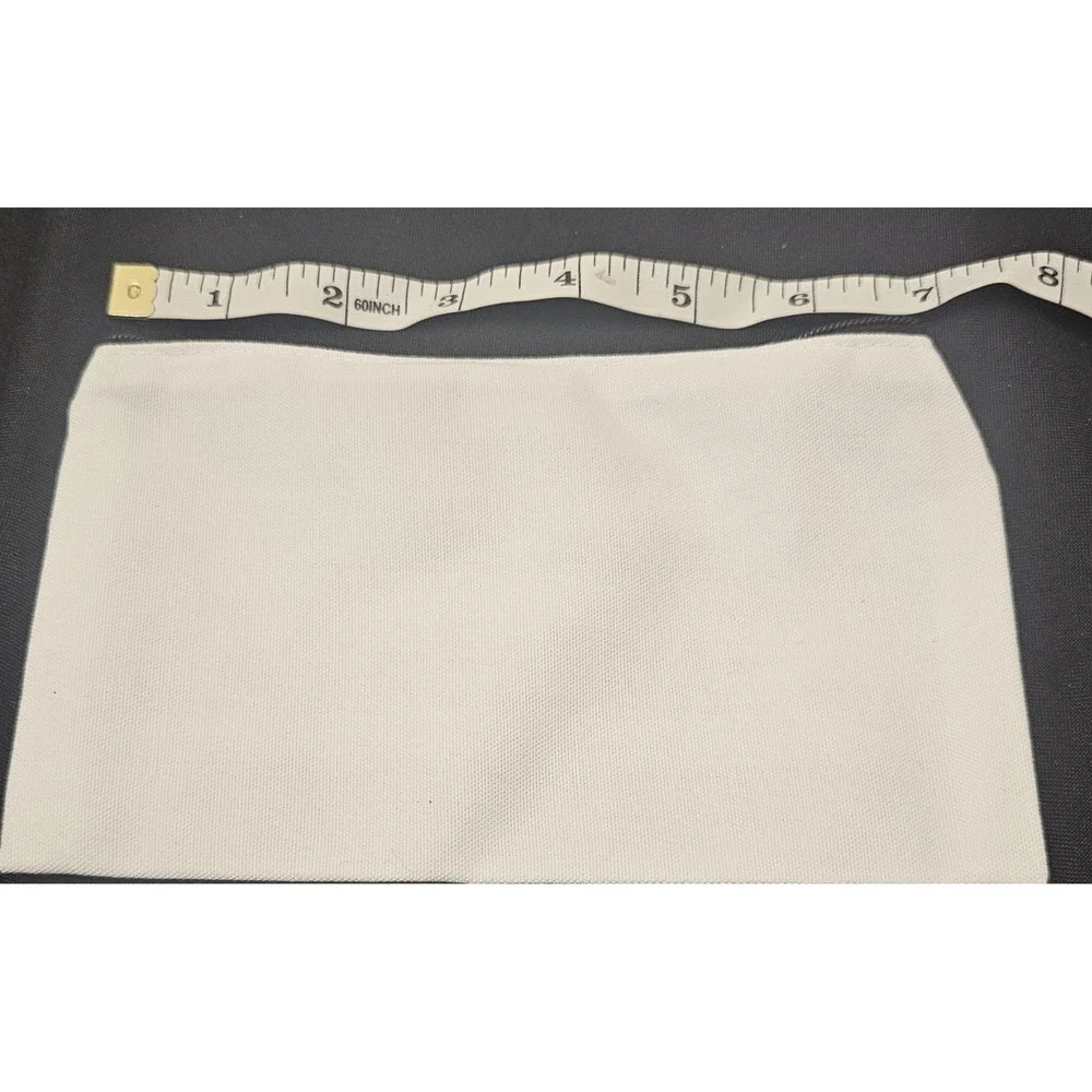 Inspirational Quote‎ Canvas Zipper Pouch  Makeup bag Pencil Pouch